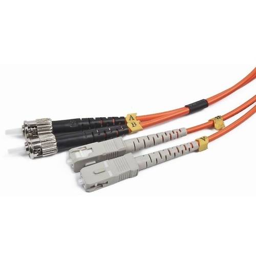 Patch Fibra Optica Gembird Patch Cord, Intellinet duplex multimode, 1m, conectori ST-SC, Bulk