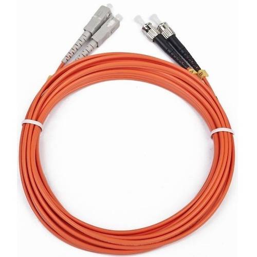 Patch Fibra Optica Gembird Patch Cord, Intellinet duplex multimode, 1m, conectori ST-SC, Bulk