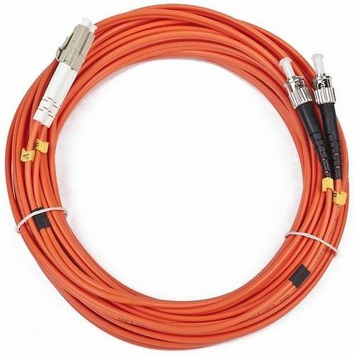 Patch Fibra Optica Gembird Patch Cord, Intellinet duplex multimode, 10m, conectori LC-ST, Bulk