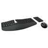 Kit Tastatura si Mouse Microsoft Sculpt Ergonomic Desktop, Wireless, USB, Negru