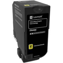 Lexmark Cartus Toner Laser Yellow, 74C20Y0