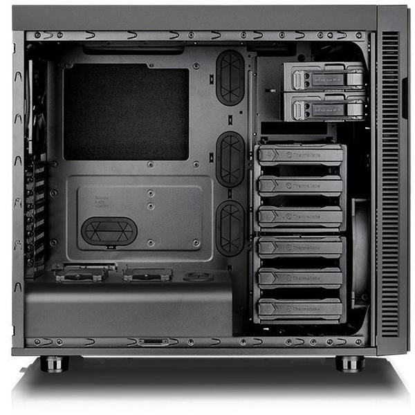 Carcasa Thermaltake Suppressor F51 Power Cover Edition, FullTower, Fara sursa, Negru