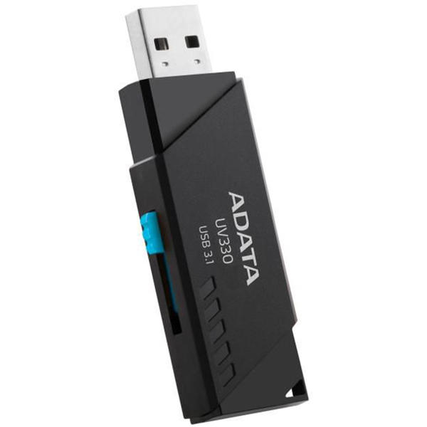 Memorie USB A-DATA UV330, 128GB, USB 3.1, Negru