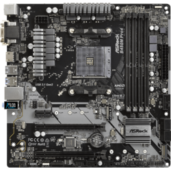 B450M Pro4, Socket AM4, mATX