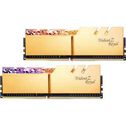 Trident Z Royal RGB DDR4 16GB (2x8GB) 3600MHz CL18 1.35V, Kit Dual Channel Gold