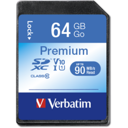Premium U1 SDXC, 64GB, Clasa 10, UHS-I U1