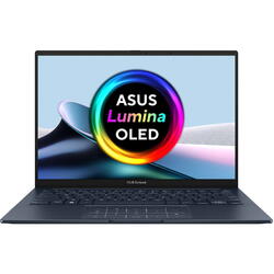 Laptop Asus Zenbook 14 OLED UX3405MA, 14 inch 3K 120Hz Touch, Intel Core Ultra 9 185H, 32GB DDR5X, 1TB SSD, Intel Arc Graphics, Win 11 Pro, Ponder Blue