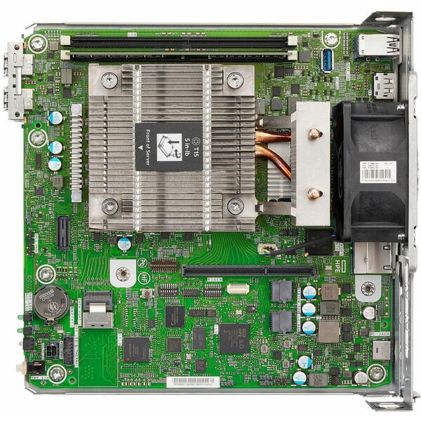 Server Brand HP ProLiant MicroServer Gen10 Plus v2, Intel Xeon E-2314 2.8GHz, 16GB UDIMM RAM, no HDD, 4x LFF
