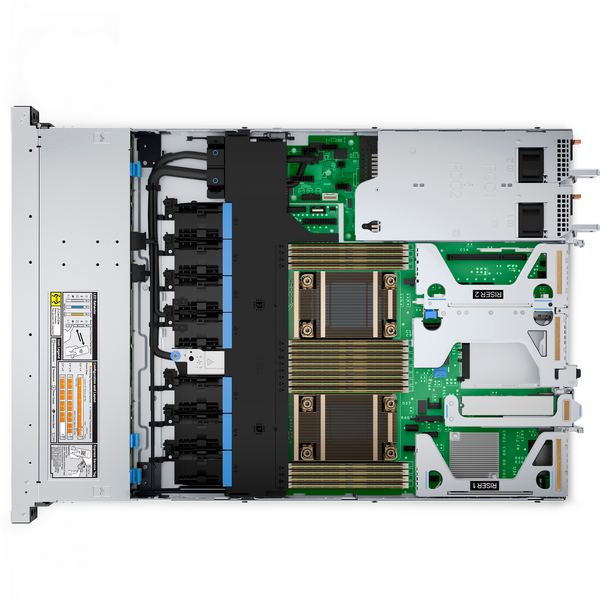 Server Brand Dell PowerEdge R450 1U, Intel Xeon Silver 4309Y 2.8GHz, 32GB RDIMM RAM, 2x 4TB SATA 7.2K HDD, PERC H755, 4x Hot Plug LFF