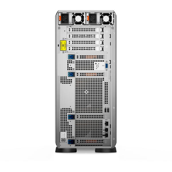 Server Brand Dell PowerEdge T550, Intel Xeon Silver 4314 2.4GHz Ice Lake, 16GB RAM RDIMM, 2x 960GB SATA SSD, PERC H755, 8x Hot Plug LFF