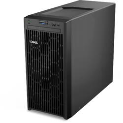 Server Brand Dell PowerEdge T150, Intel Xeon E-2314 2.8GHz, 16GB UDIMM RAM, 1x 2TB 7.2K SATA HDD, 4x Hot Plug LFF