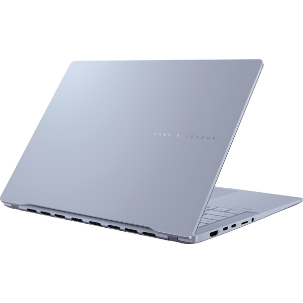 Laptop Asus Vivobook S 14, 14 inch OLED S5406MA, WUXGA, Intel Core Ultra 7 155H, 16GB DDR5X, 512GB SSD, Intel Arc, Win 11 Pro, Mist Blue