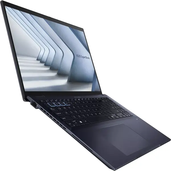Laptop Asus ExpertBook B5 B5604CMA, 16 inch FHD+, Intel Core Ultra 5 125U, 16GB DDR5, 512GB SSD, Intel Graphics, Win 11 Pro, Black