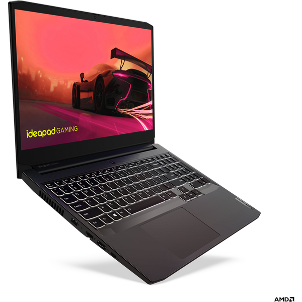 Laptop Gaming Lenovo IdeaPad 3 15ACH6, 15.6 inch FHD IPS 144Hz, AMD Ryzen 5 5500H, 8GB DDR4, 512GB SSD, GeForce RTX 2050 4GB, Shadow Black