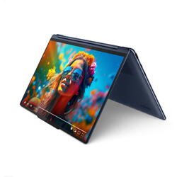 Laptop Lenovo Yoga 9 2-in-1 14IMH9, 14 inch 4K OLED Touch, Intel Core Ultra 7 155H, 32GB DDR5X, 1TB SSD, Intel Arc, Win 11 Pro, Cosmic Blue, 3Yr Onsite Premium Care