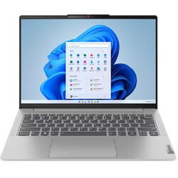 Laptop Lenovo IdeaPad Slim 5 14IAH8, 14 inch WUXGA OLED, Intel Core i5-12450H, 16GB DDR5, 512GB SSD, Intel UHD, Cloud Grey