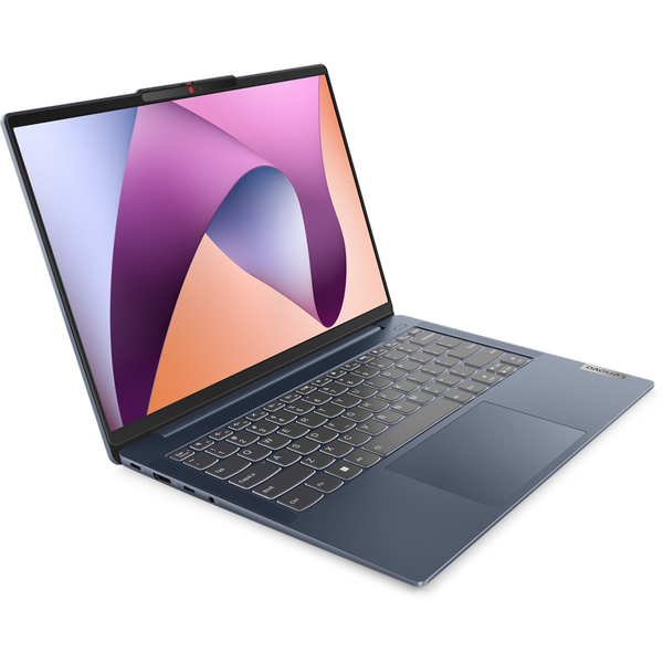 Laptop Lenovo IdeaPad Slim 5 14ABR8, 14 inch WUXGA OLED, AMD Ryzen 7 7730U, 16GB DDR4, 1TB SSD, Radeon, Abyss Blue