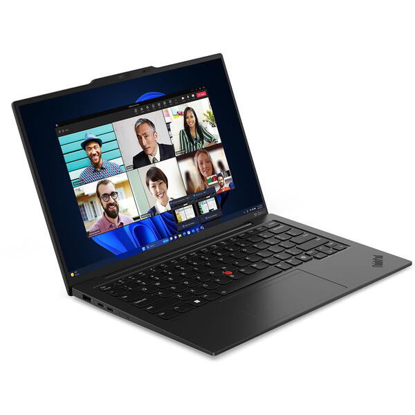 Laptop Lenovo ThinkPad X1 Carbon Gen 12, 14 inch 2.8K OLED 120Hz Touch, Intel Core Ultra 7 155U, 32GB LPDDR5X, 1TB SSD, Intel Graphics, Win 11 Pro, Black, Paint
