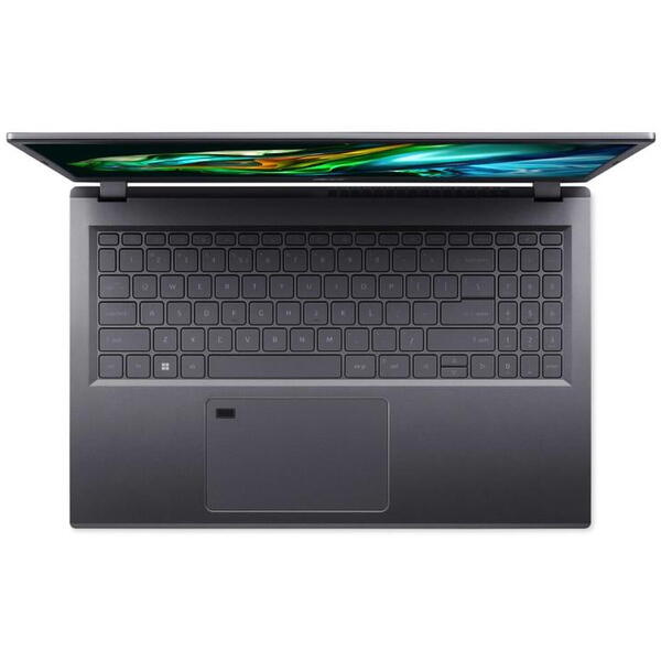 Laptop Acer Aspire 5 A515-57, 15.6 inch FHD IPS, Intel Core i7-12650H, 16GB DDR4, 512GB SSD, Intel UHD, Steel Gray