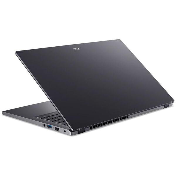 Laptop Acer Aspire 5 A515-58M, 15.6 inch FHD IPS, Intel Core i7-1355U, 16GB DDR5, 512GB SSD, Intel Iris Xe, Steel Grey