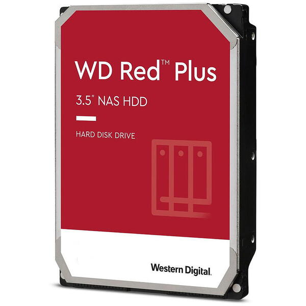 Hard Disk WD Red Plus 8TB SATA 3 5640RPM 256MB