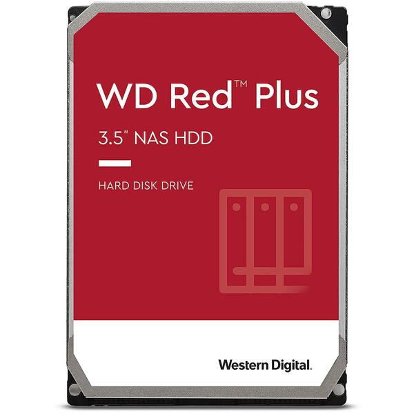 Hard Disk WD Red Plus 8TB SATA 3 5640RPM 256MB
