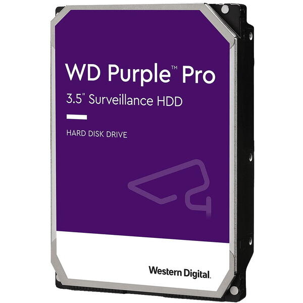 Hard Disk WD Purple Pro 14TB SATA 3 7200RPM 512MB