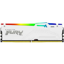 Memorie Kingston FURY Beast RGB White 32GB DDR5 6400MHz CL32 Kit Dual Channel