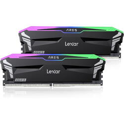 Memorie Lexar ARES RGB 32GB DDR5 6400MHz CL32 Kit Dual Channel