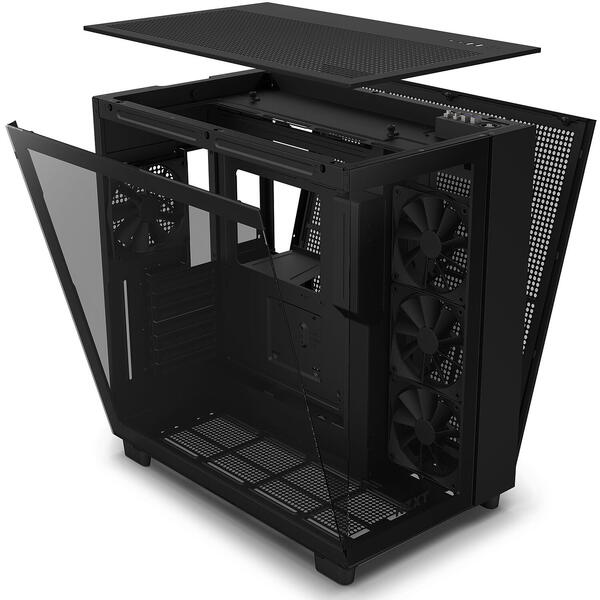 Carcasa NZXT H9 Flow black