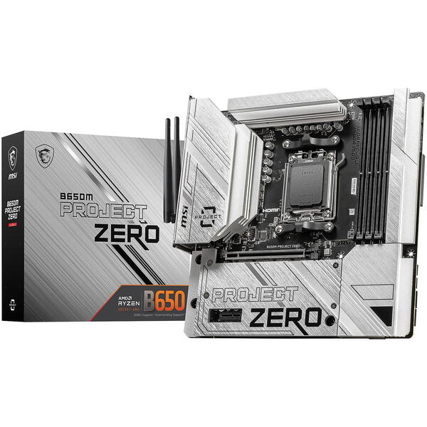 Placa de baza MSI B650M PROJECT ZERO Socket AM5