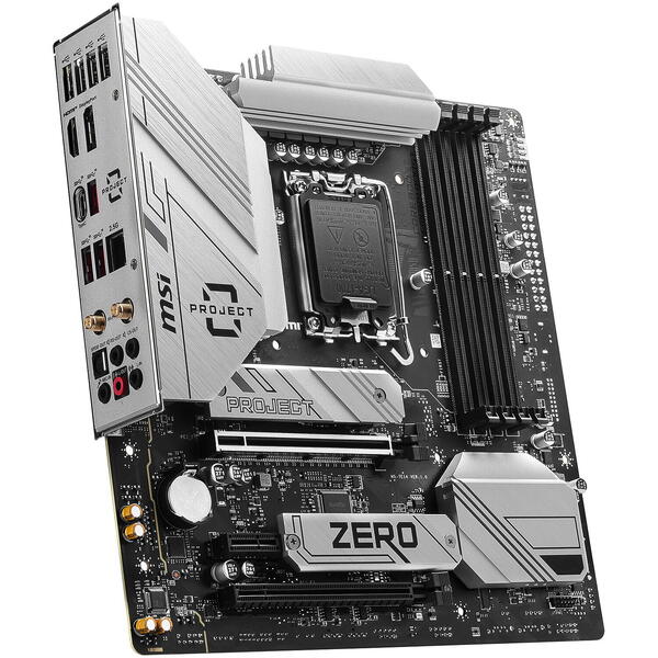 Placa de baza MSI B760M PROJECT ZERO Socket 1700