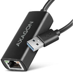 Placa de retea AXAGON ADE-AR, RJ-45, USB 3.2 Gigabit