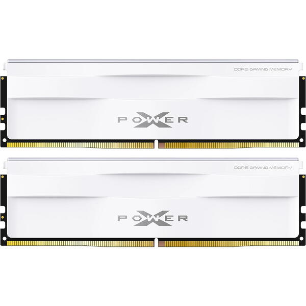 Memorie SILICON POWER XPOWER Zenith White 64GB DDR5 6000MHz CL30 Dual Channel Kit