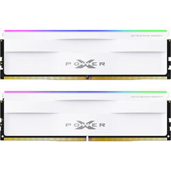 Memorie SILICON POWER XPOWER Zenith RGB White 64GB DDR5 6000MHz CL30 Kit Dual Channel