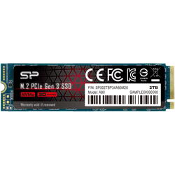 SSD SILICON POWER P34A80 2TB PCI Express 3.0 x4 M.2 2280
