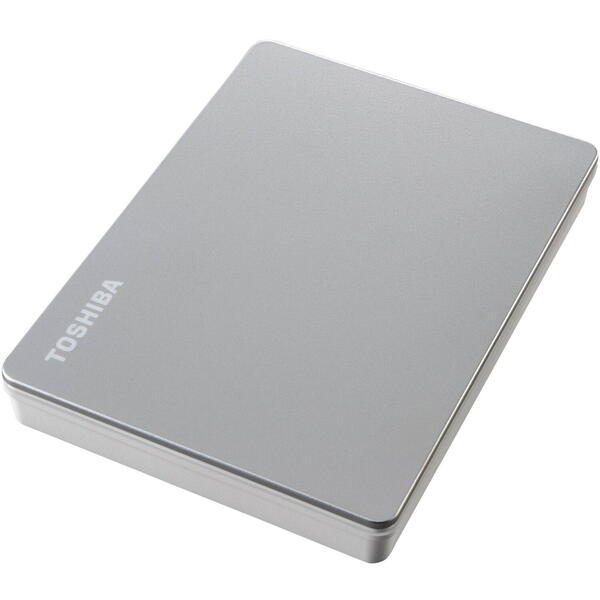 Hard Disk Extern Toshiba Canvio Flex 1TB, 2.5 inch, USB 3.2 Type C Silver