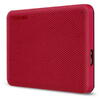 Hard Disk Extern Toshiba Canvio Advance 4TB, 2.5 inch, USB 3.2 Red