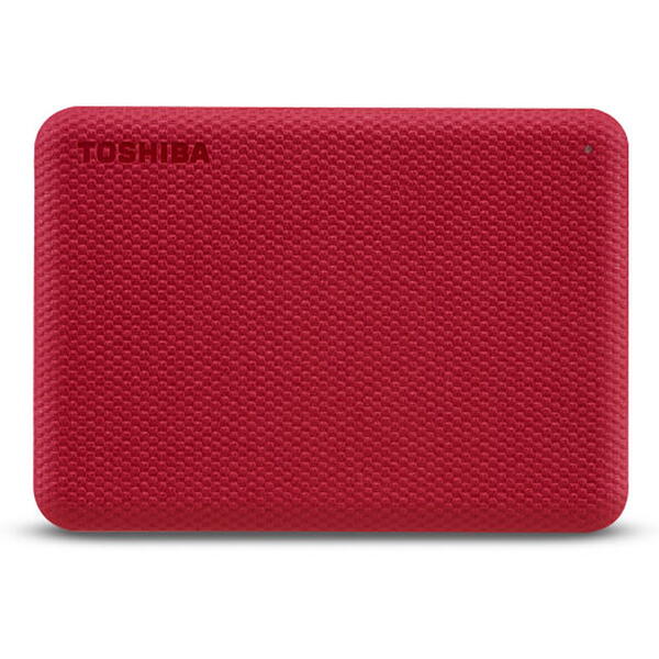 Hard Disk Extern Toshiba Canvio Advance 4TB, 2.5 inch, USB 3.2 Red