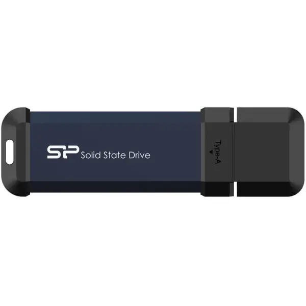 SSD SILICON POWER MS60, 1TB, USB 3.1, Blue