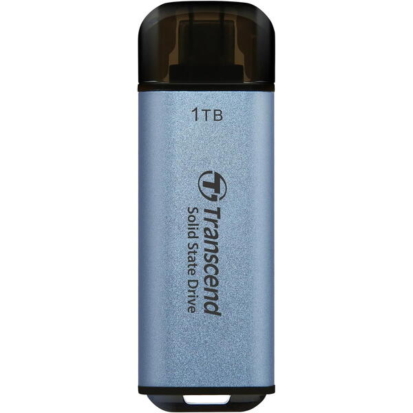 SSD Transcend ESD300C 1TB, USB 3.2 tip C, Blue