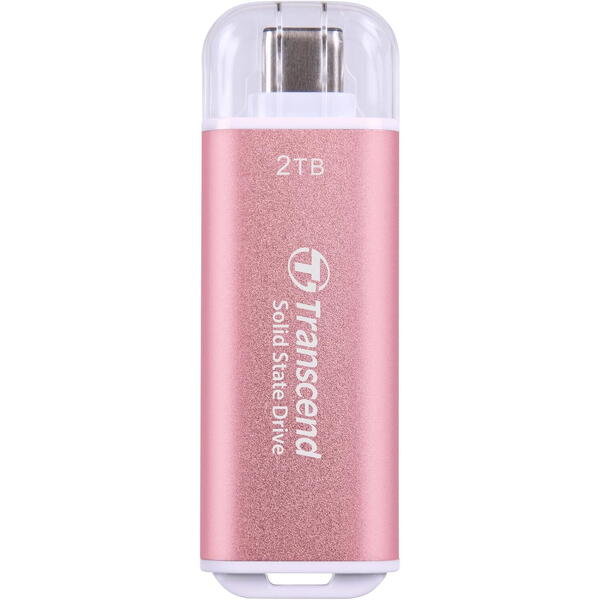 SSD Transcend ESD300P 2TB USB 3.2 tip C Pink