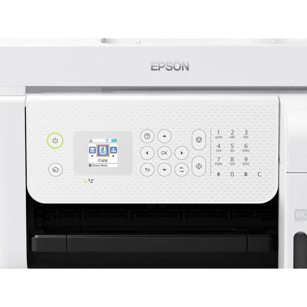 Multifunctionala Epson L5296 InkJet CISS, Color, Format A4, Retea, Wi-Fi, Fax, White