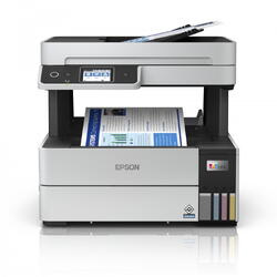 EcoTank L6490 InkJet CISS, Color, Format A4, Duplex, Retea, Wi-Fi, Fax