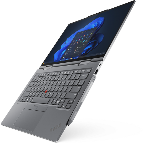 Laptop Lenovo ThinkPad X1 2-in-1 Gen 9, 14 inch 2.8K OLED 120Hz Touch, Intel Core Ultra 7 155U, 32GB LPDDR5X, 2TB SSD, Intel Graphics, Win 11 Pro, Grey