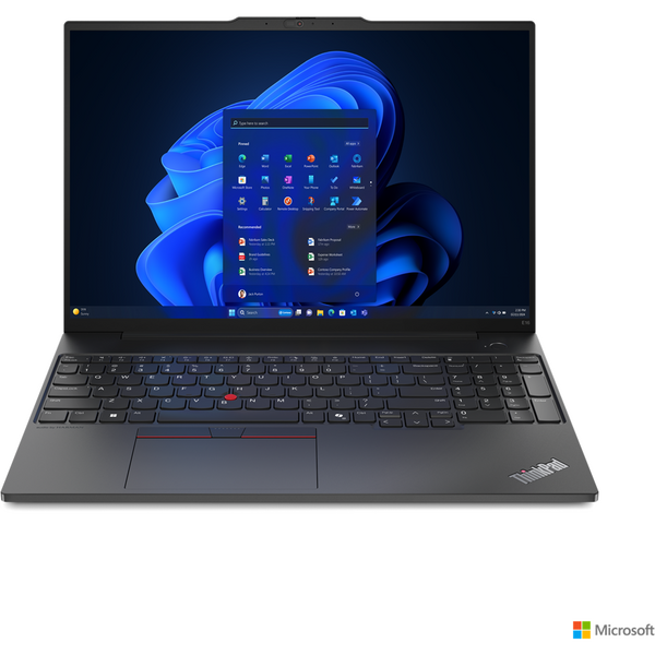 Laptop Lenovo ThinkPad E16 Gen 2, 16 inch WUXGA IPS, Intel Core Ultra 5 125U, 16GB DDR5, 512GB SSD, Intel Graphics, Black