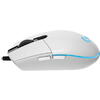 Mouse gaming Logitech G203 Lightsync RGB White