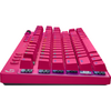 Tastatura gaming Logitech G PRO X TKL Magenta Lightspeed Kailh GX Brown Switch Mecanica