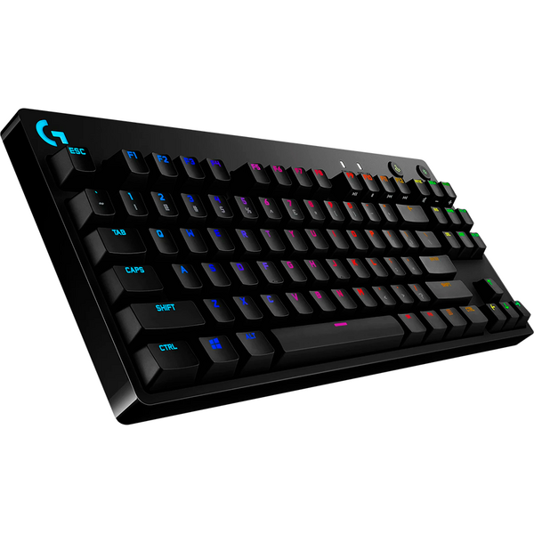 Tastatura gaming Logitech G PRO X TKL Black Lightspeed Kailh GX Brown Switch Mecanica