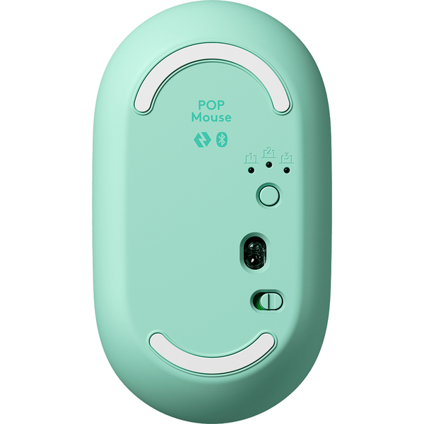 Mouse Logitech POP, Wireless/Bluetooth, Daydream Mint